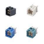 Mini fakra connector plug,Straight 2x2